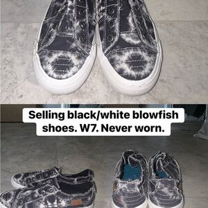 Blowfish Monochrome Tie-Dye Sneakers